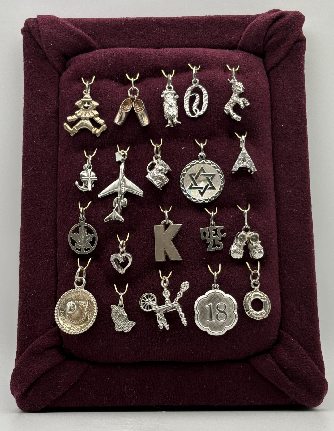 Sterling Silver Charms & Pendants