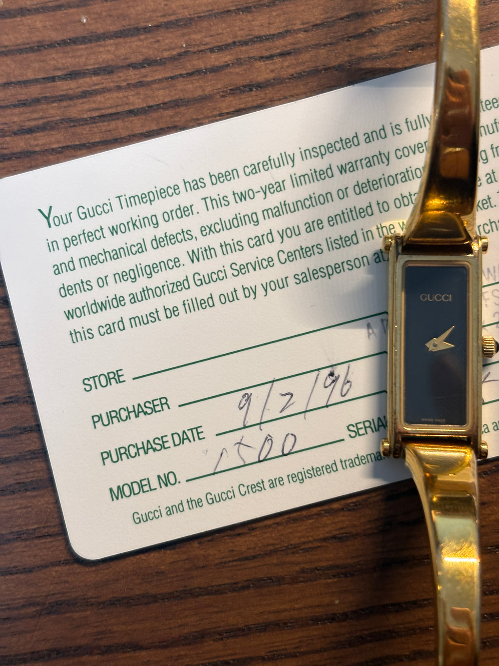 1500L Gucci Bangle