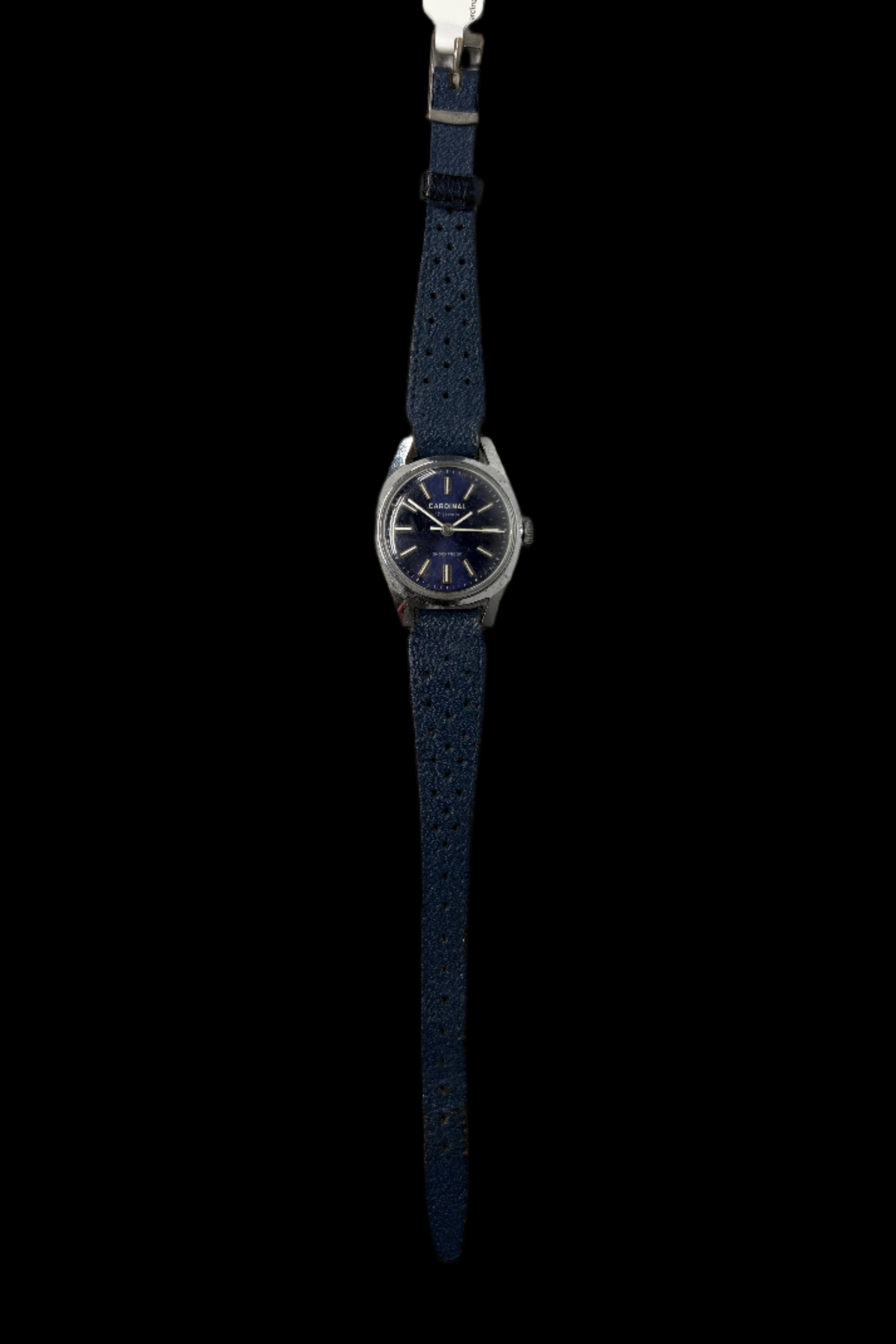 Cardinal Blue Dial Manual Watch