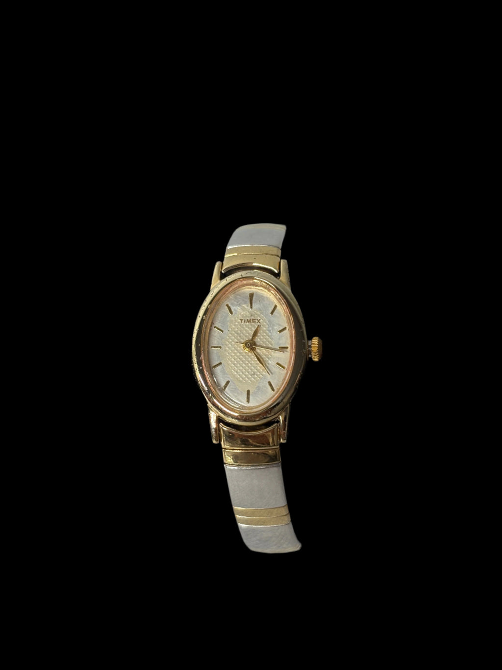 Two-tone Timex Analog Watch