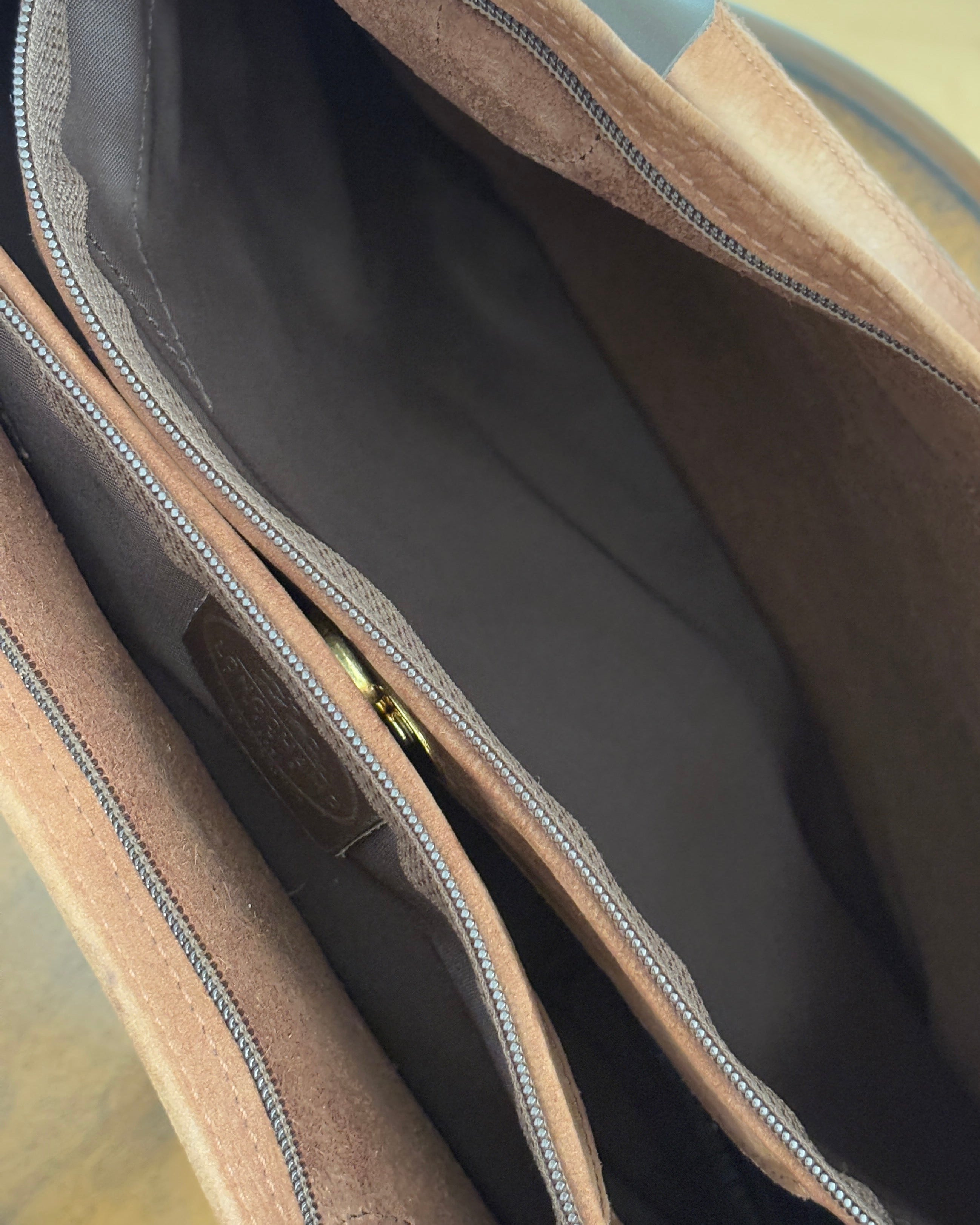 Longchamp Suede Legend Tote