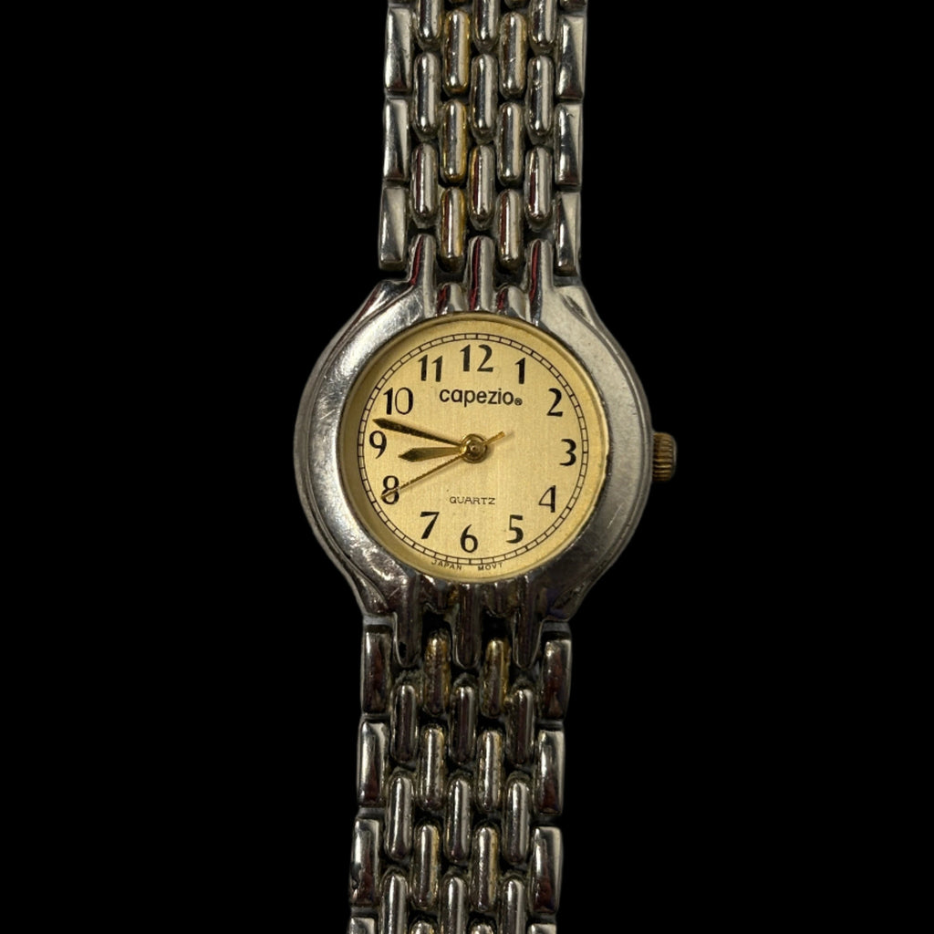 Capezio Gold Dial Analog Watch