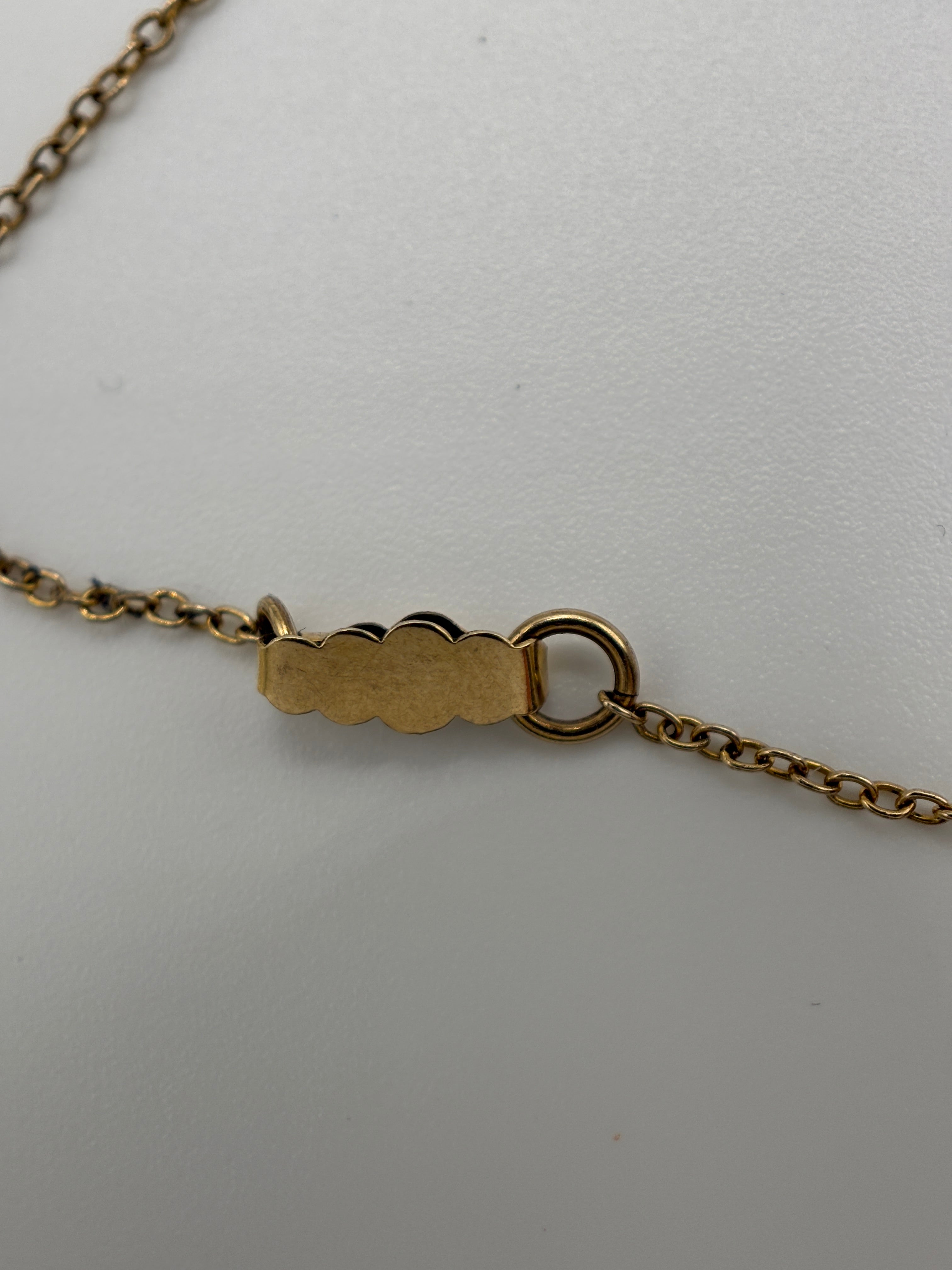 Collier Shaker en Or Laminé 22 carats Rare
