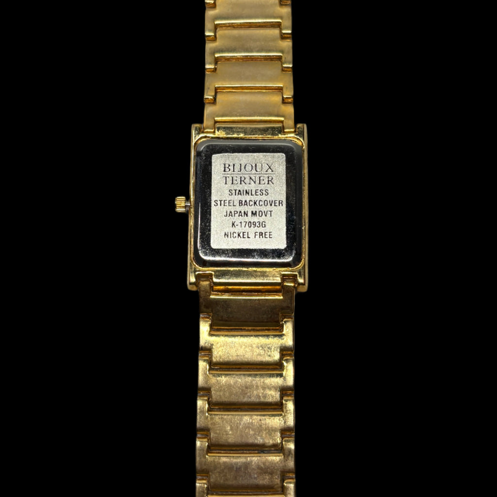 Terner Gold Tank-Uhr