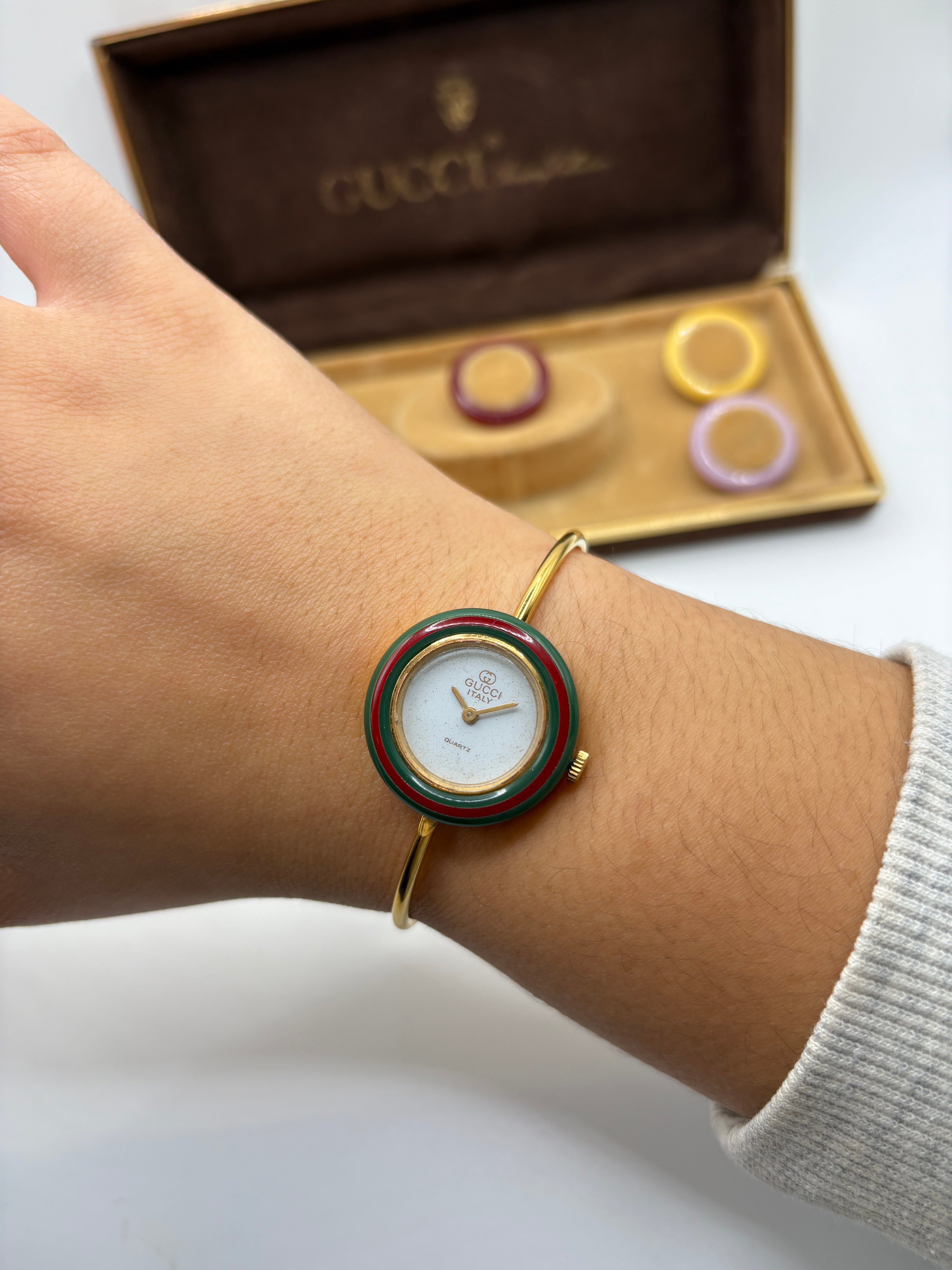 Rare 80's Gucci Bezel Watch (Early Model)