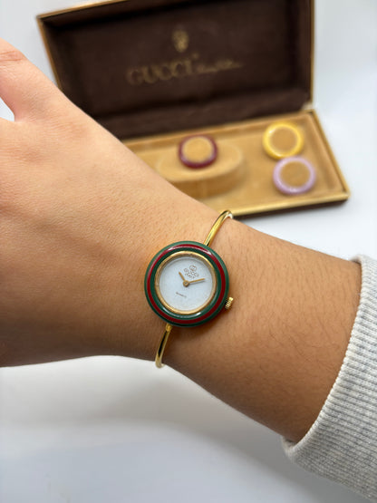 Rare 80's Gucci Bezel Watch (Early Model)