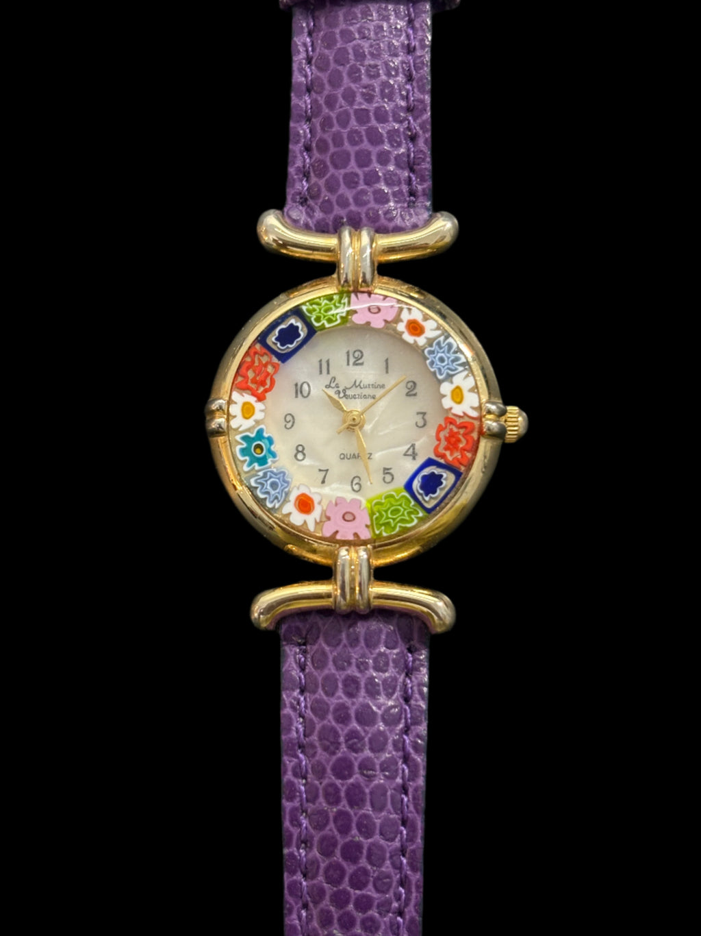 Millefiori en verre de Murano (Analogique)