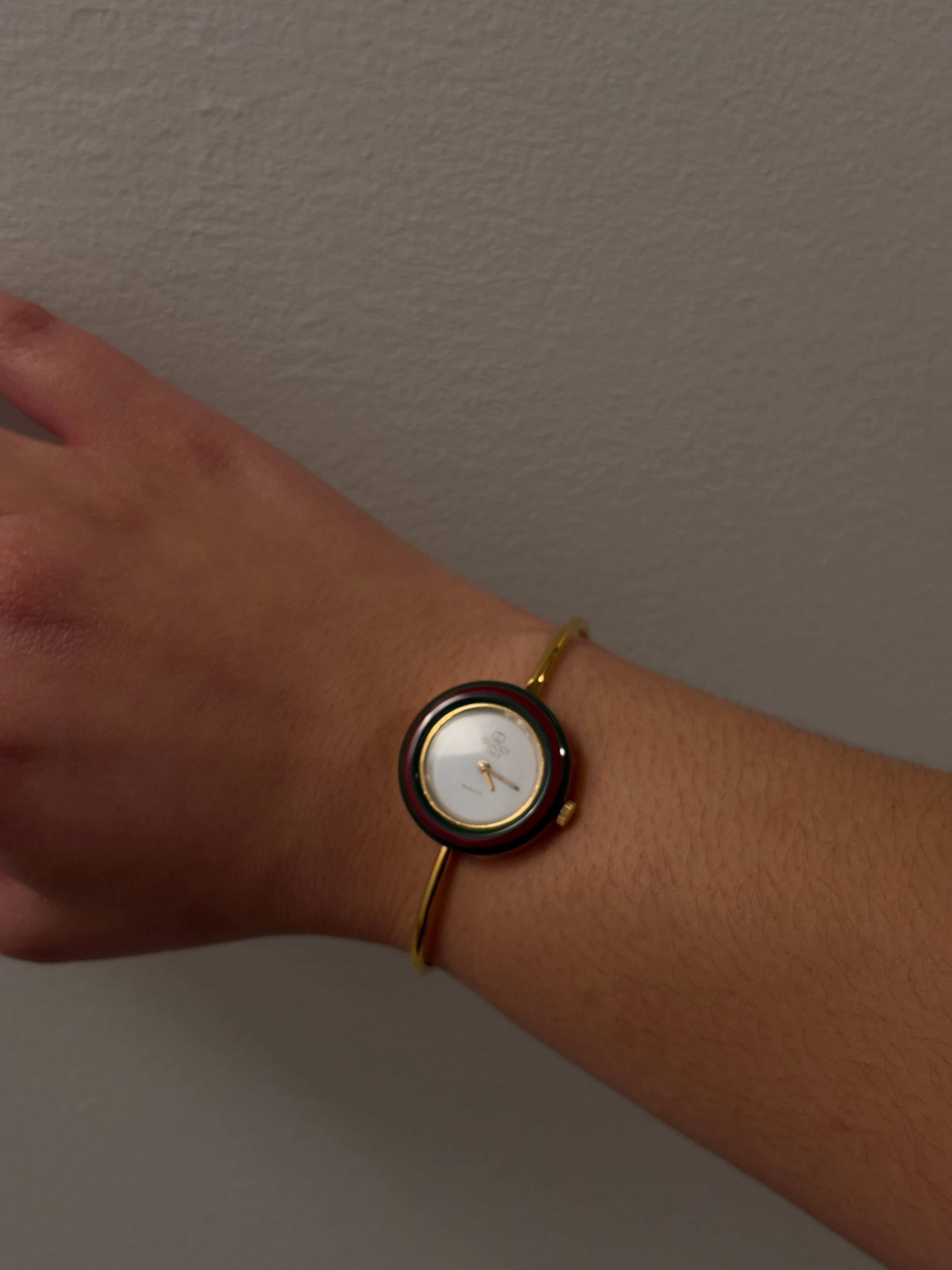 Rare Early Model Gucci Interchangeable Bezel