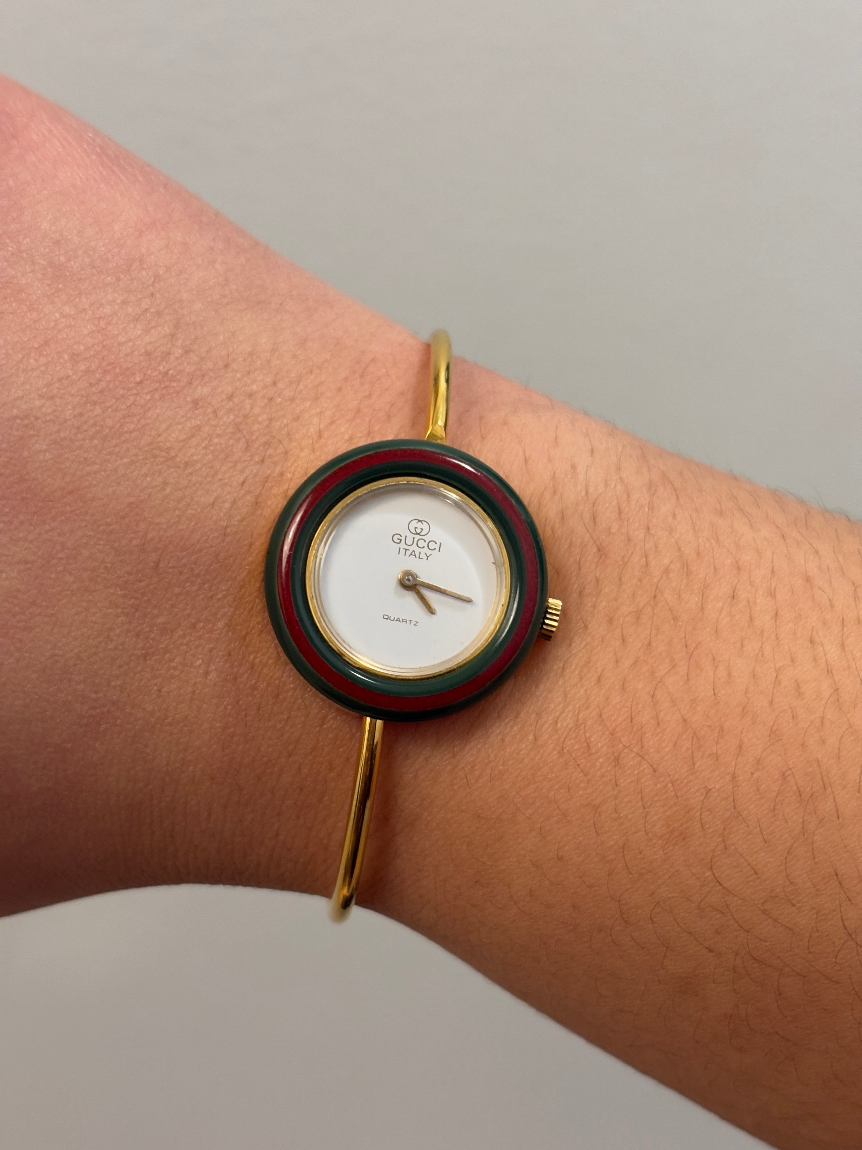 Rare Early Model Gucci Interchangeable Bezel