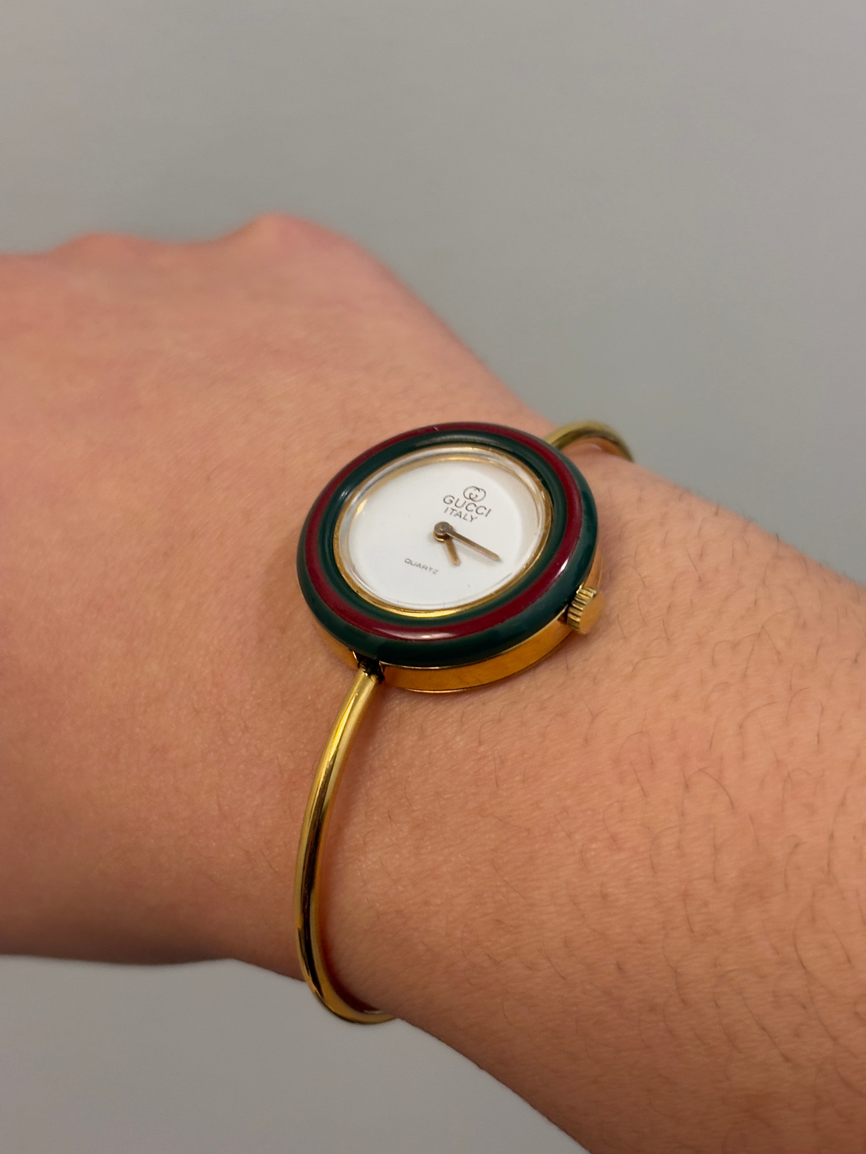 Rare Early Model Gucci Interchangeable Bezel