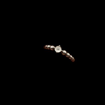 925 Moonstone Ring