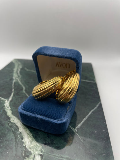 1970s Butler Gold Tone Clip-ons