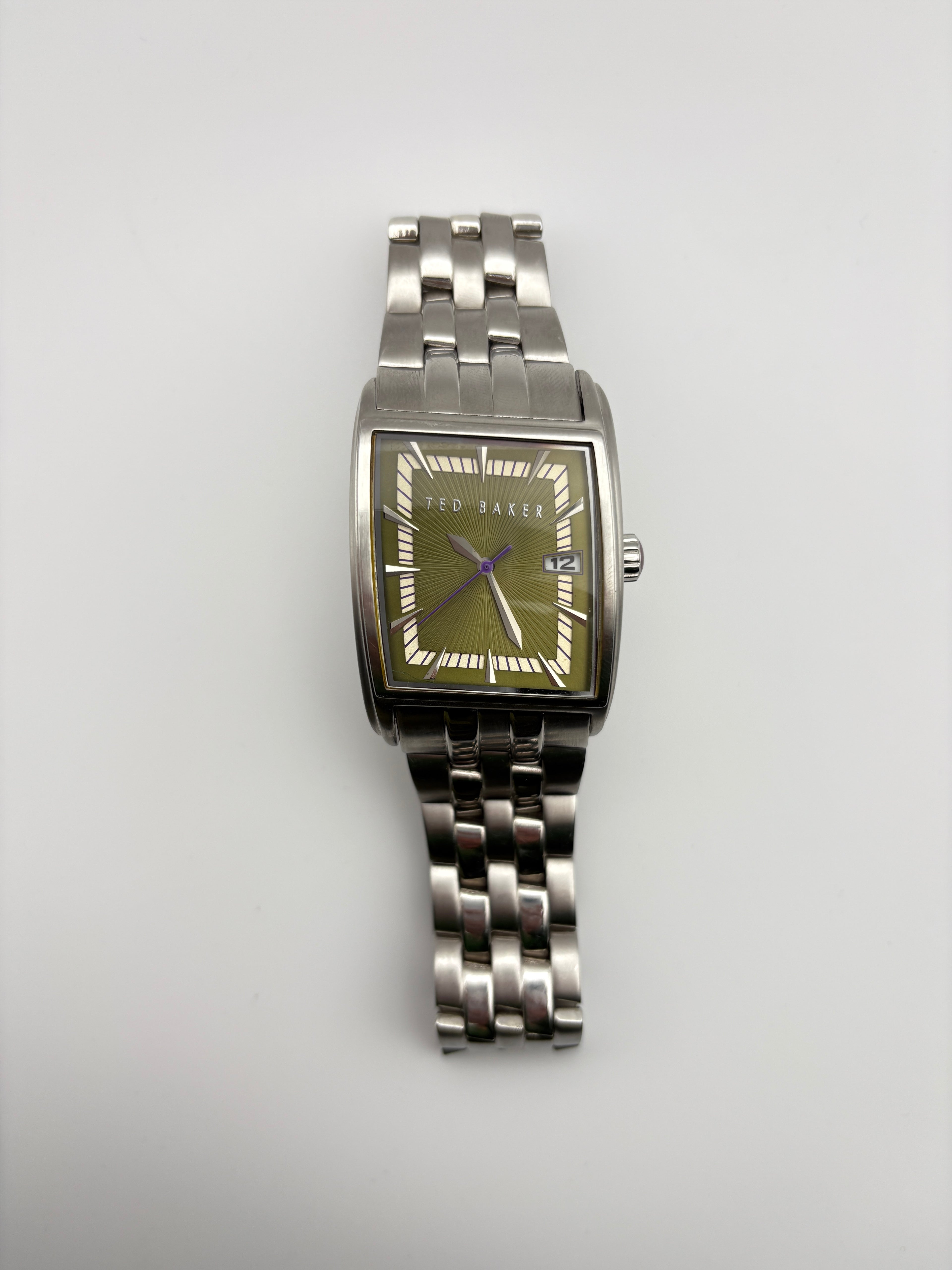 Ted Baker Day Date Green Dial Quartz