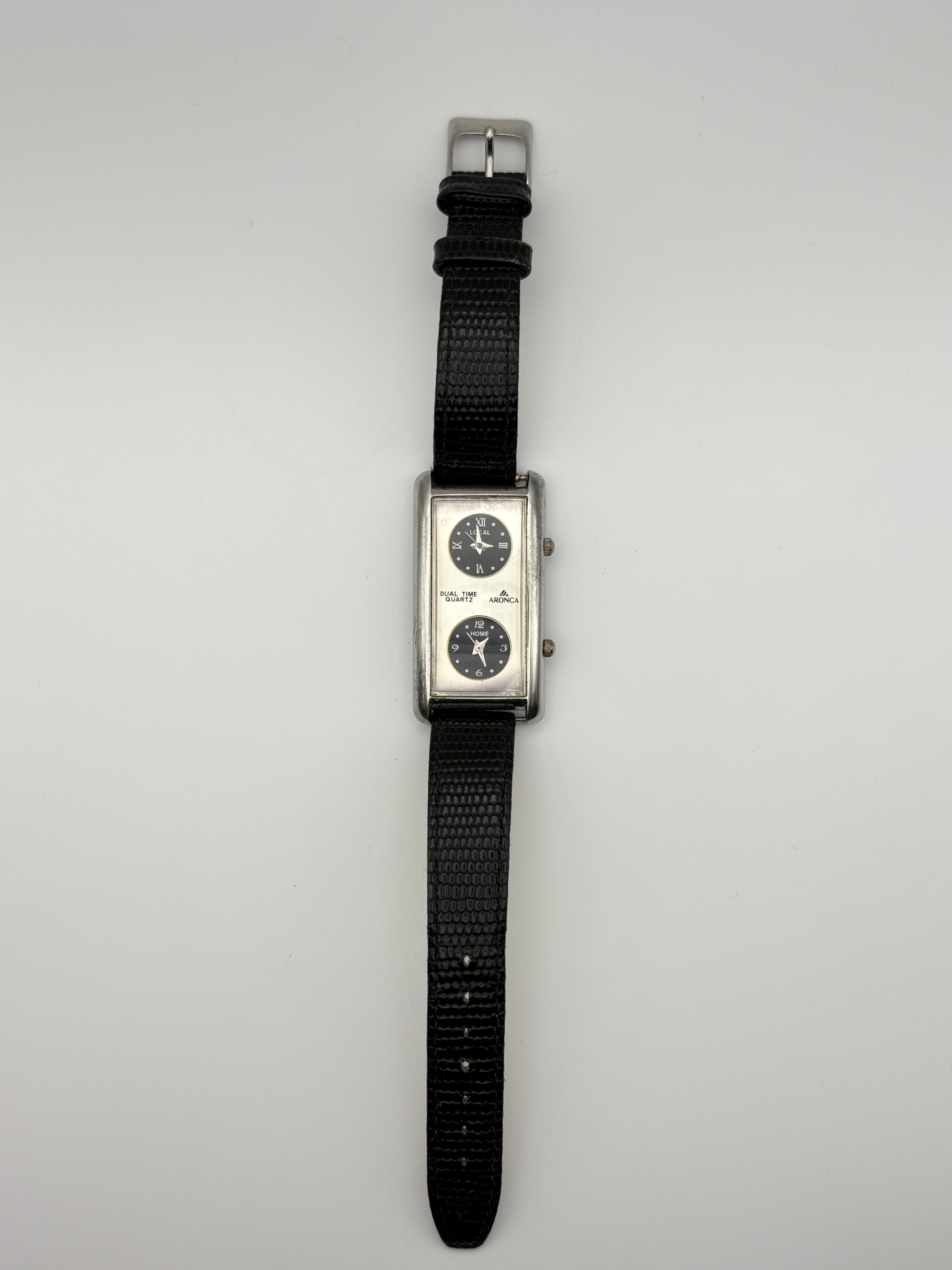 Aronca Dual Timezone Watch