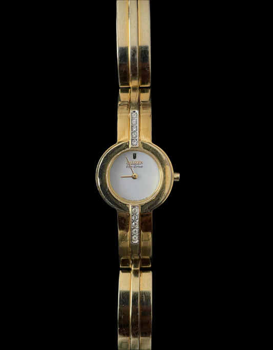 Citizen Eco-Drive Gold Tone Bangle