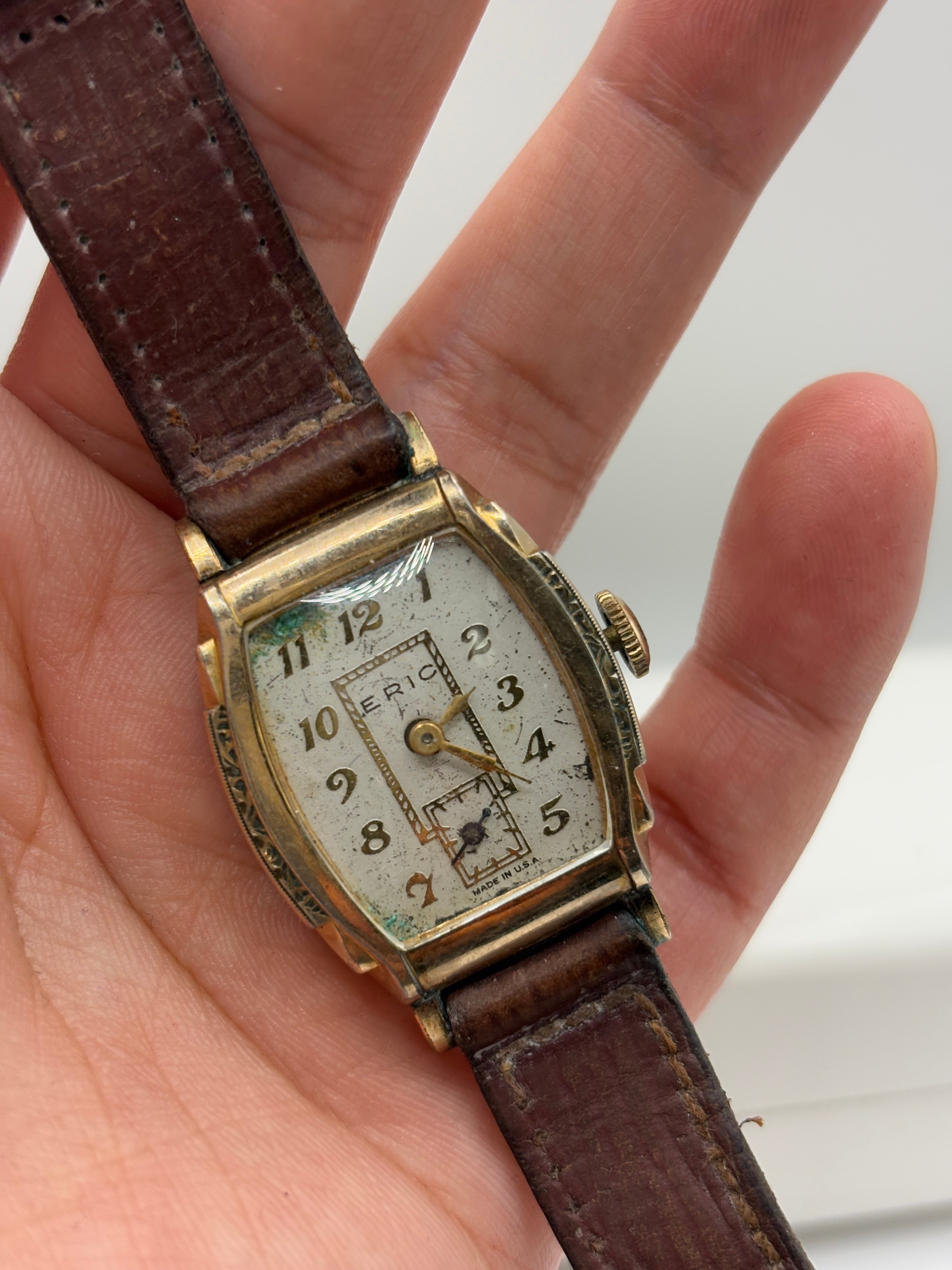 Eric Gold Filled Manual Watch