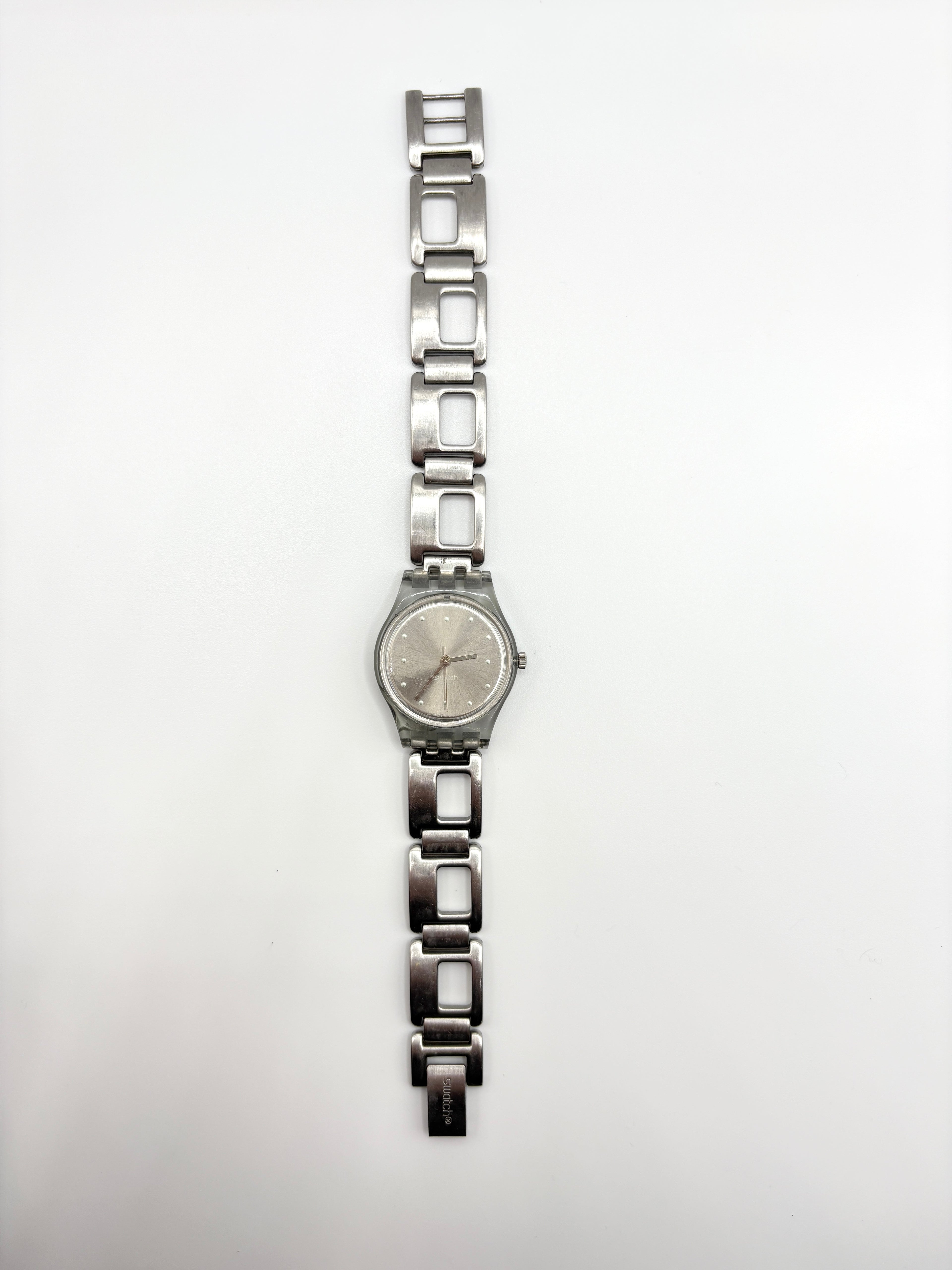 2000s Swatch Silver Cobbles