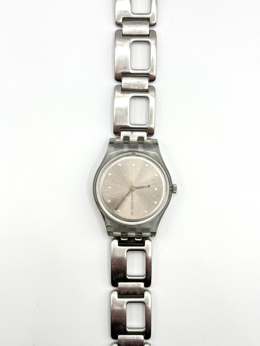 2000s Swatch Silver Cobbles