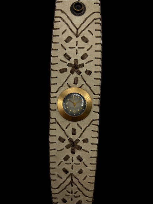 Nine West Embroidered Watch