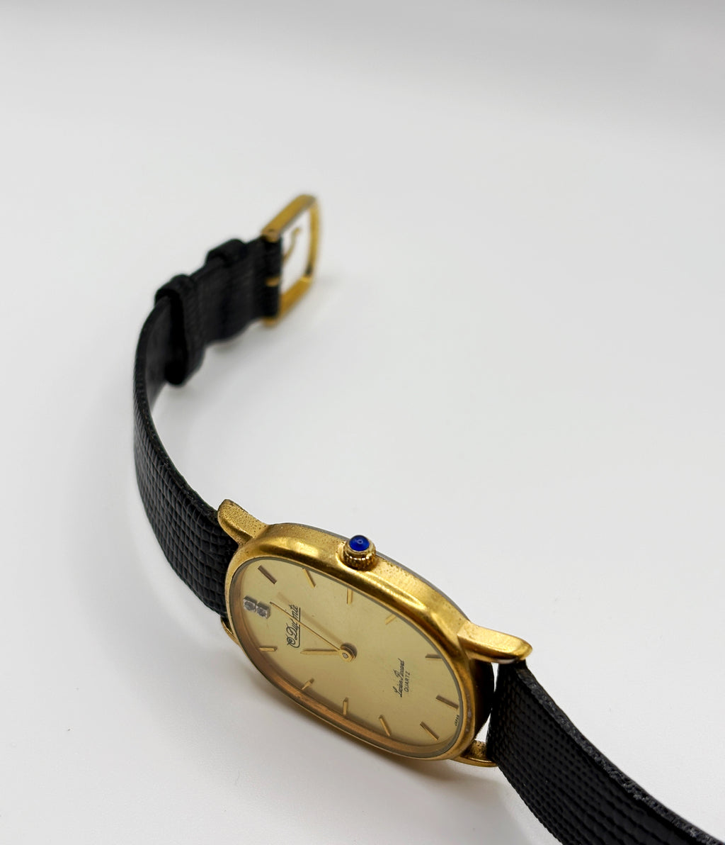 Lucien Piccard Analog Diamond Watch