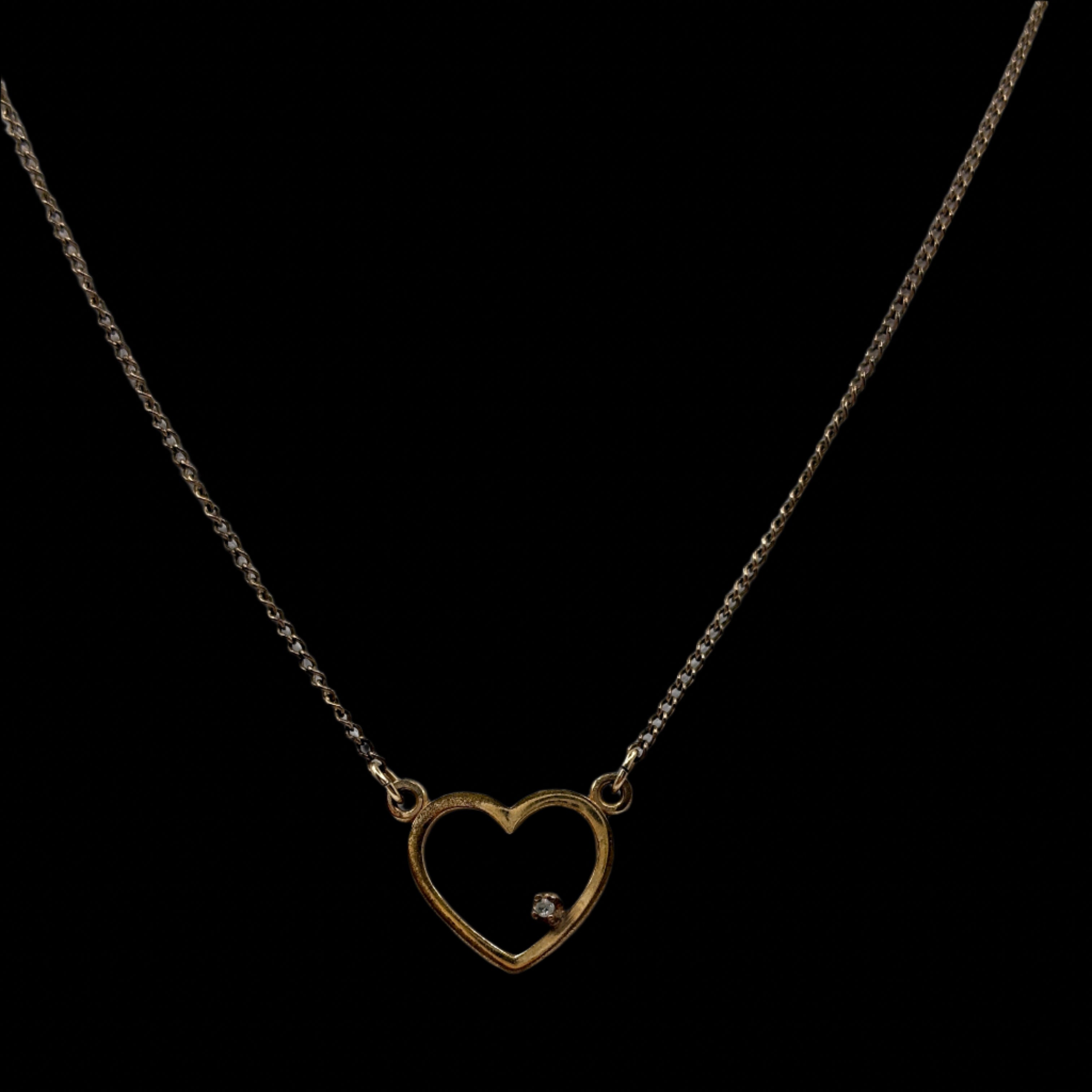 Artistry GF Heart Diamond Chip Choker