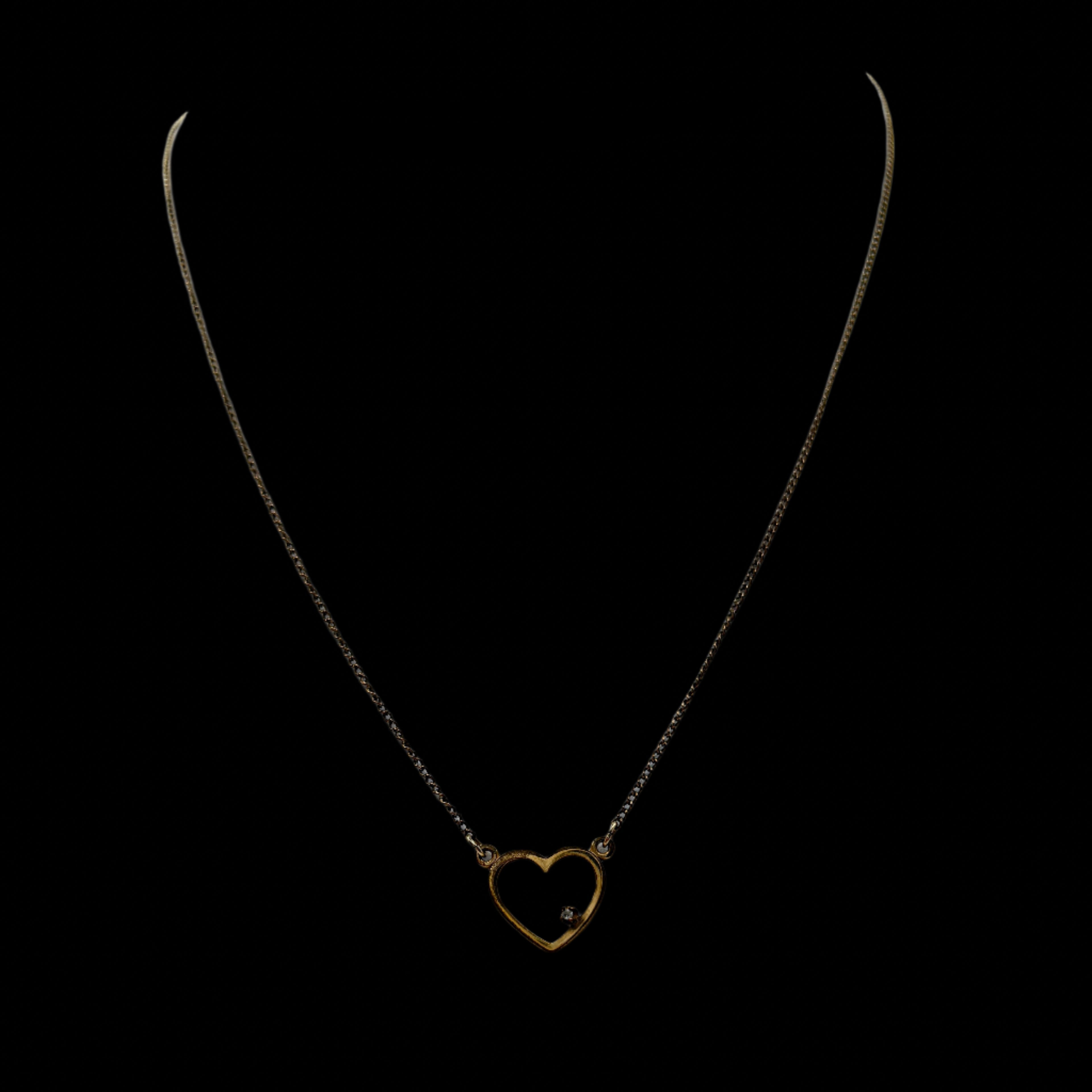 Artistry GF Heart Diamond Chip Choker