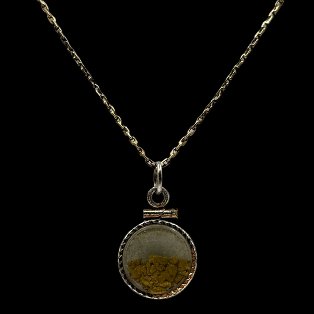 Gold Filled Shaker with 22KT Gold Flakes