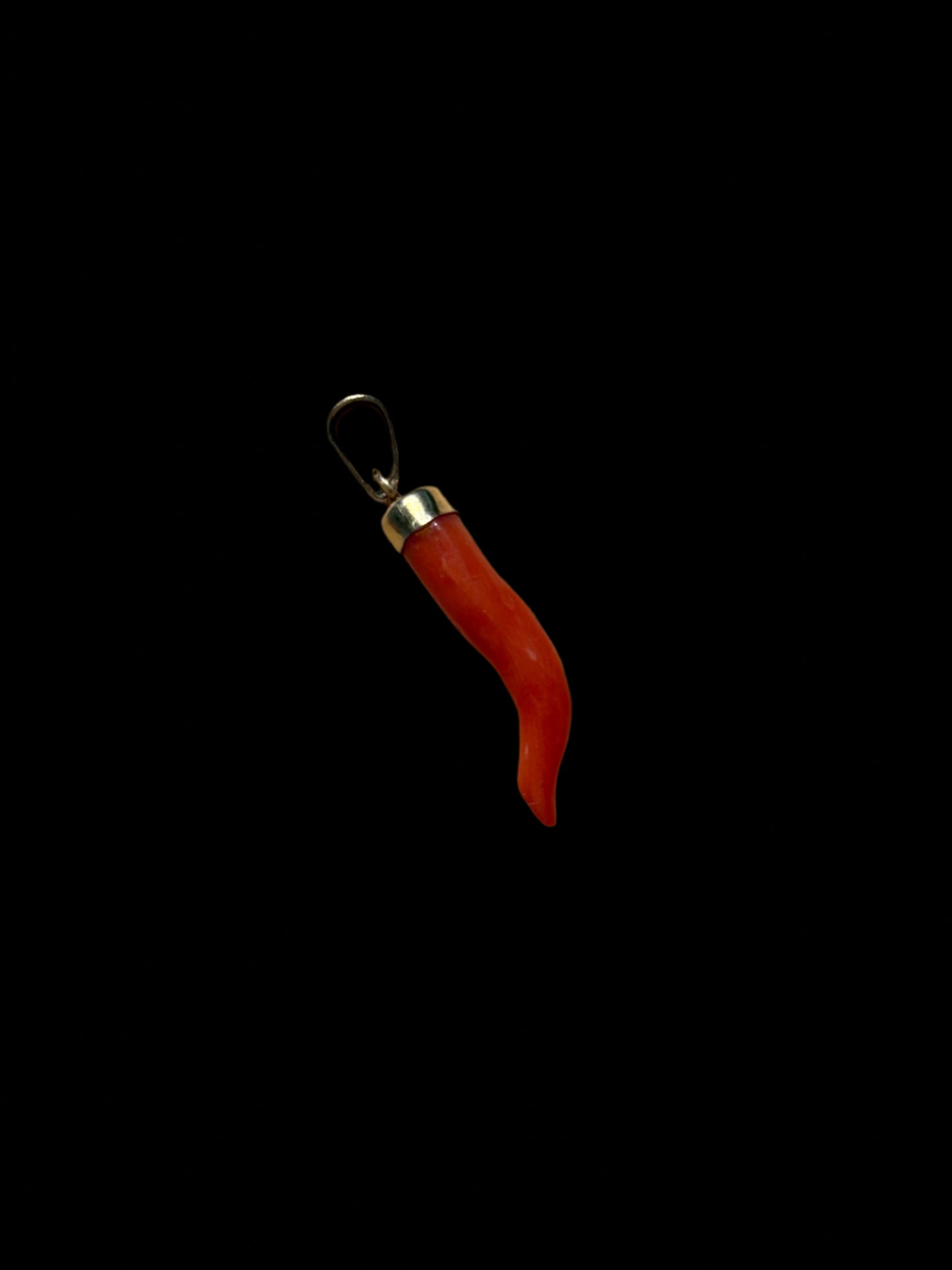 925 Red Coral Corniciello