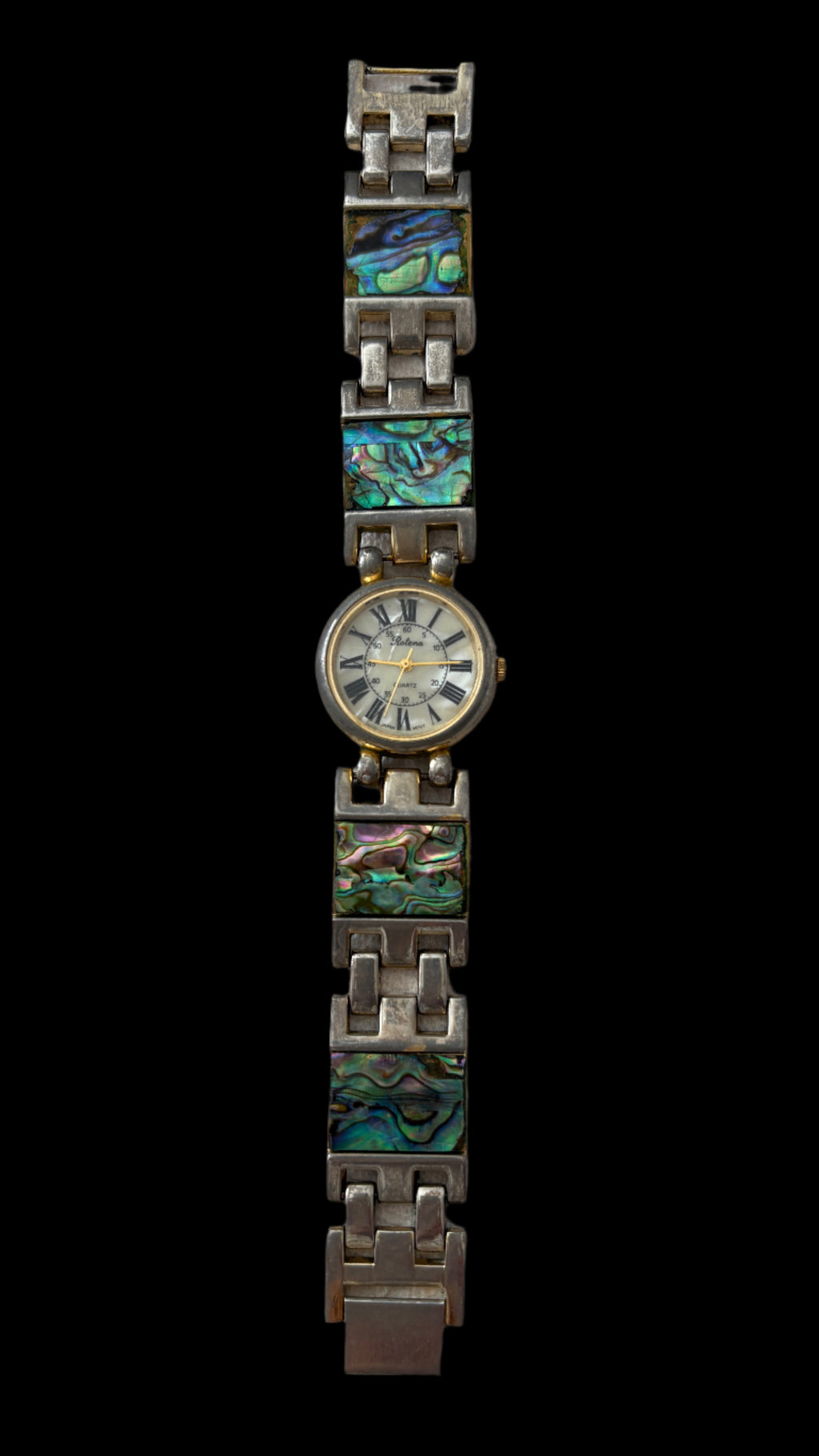 Rotena Abalone Analog Watch