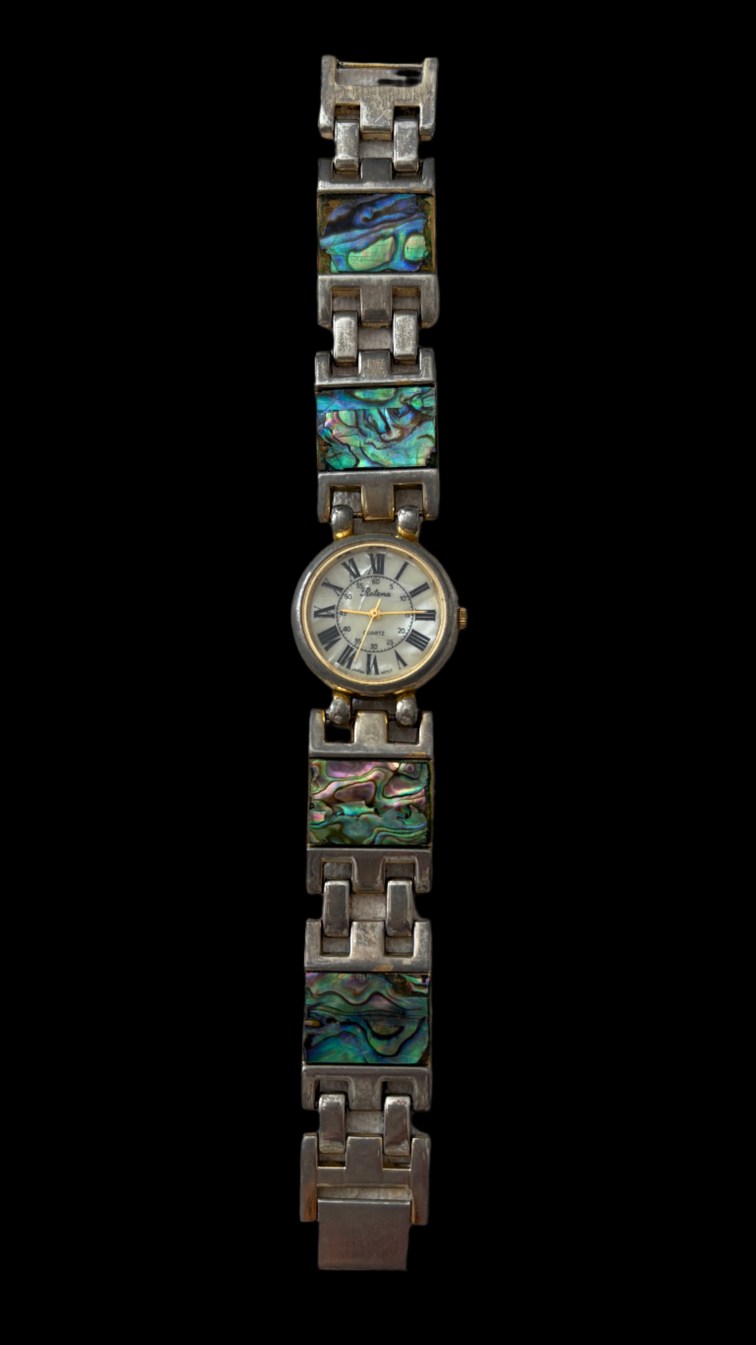 Rotena Abalone Analog Watch