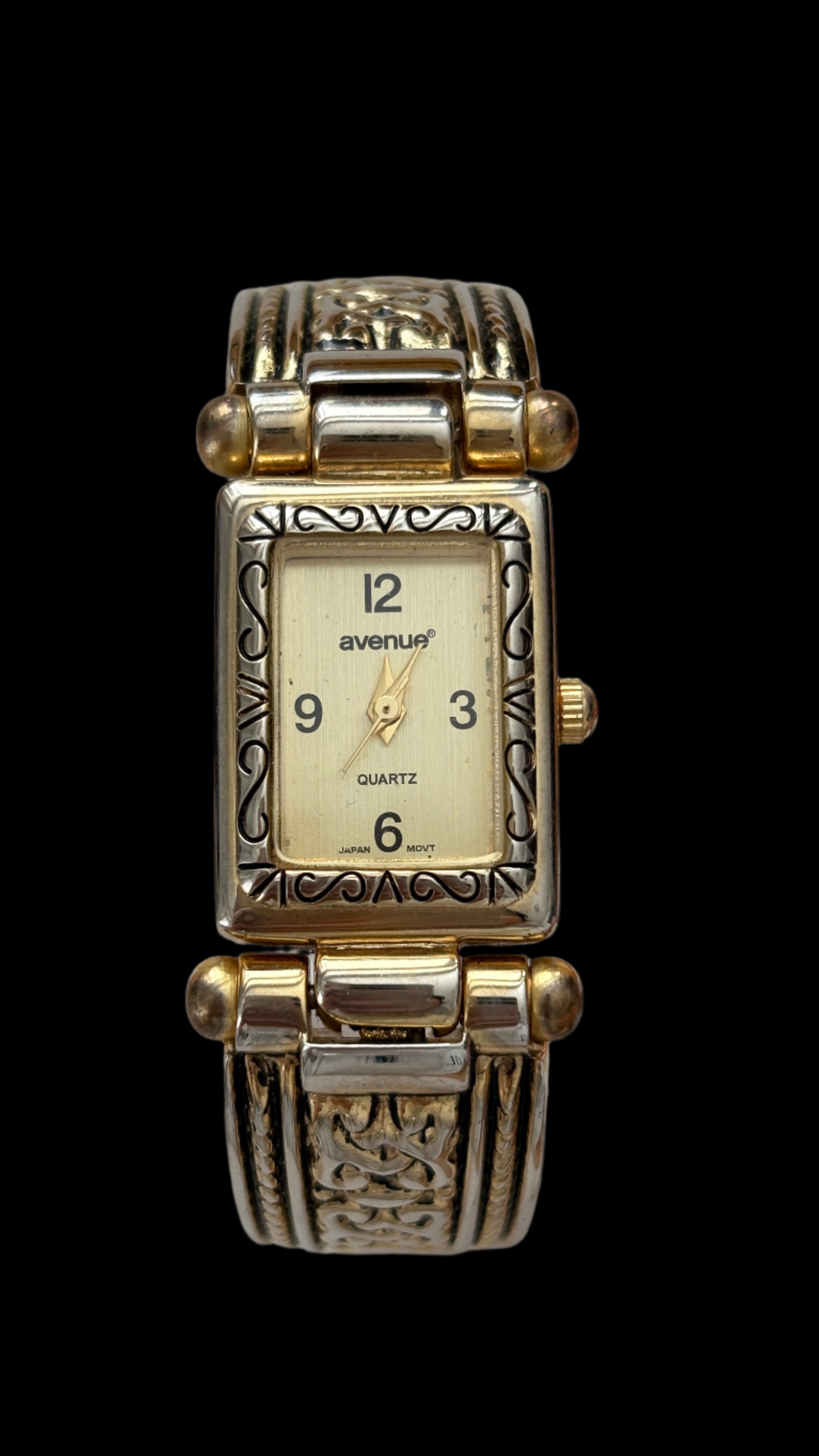 Avenue Quartz Cuff Watch