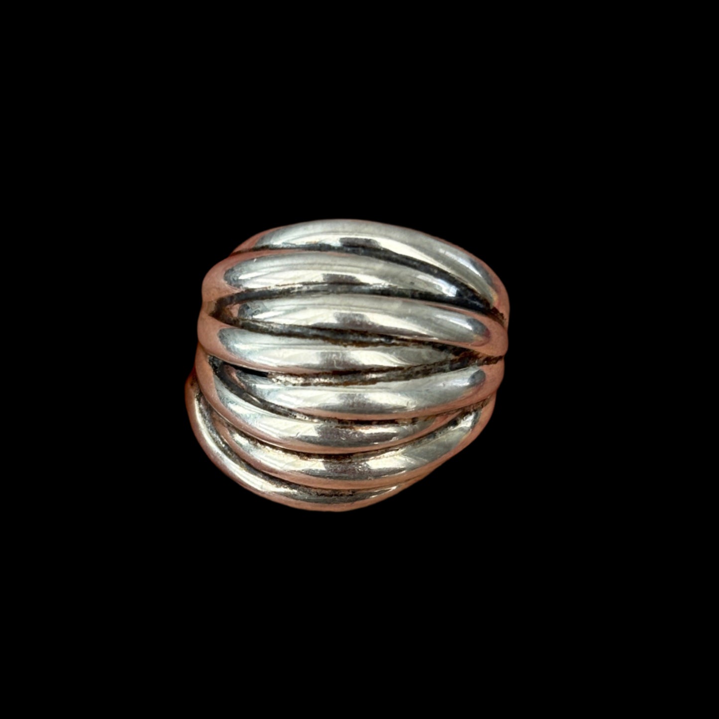 925 Braided Ring