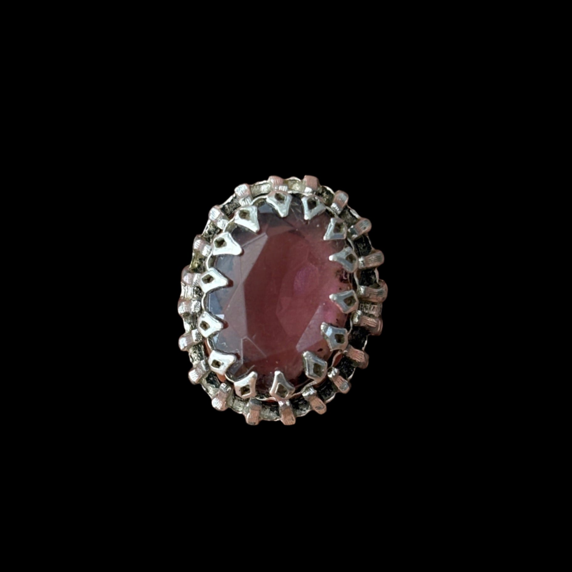 Sarah Coventry Cathedral Amethyst Ring