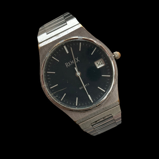 Remex Day Date Navy Dial