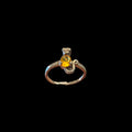 925 Citrine Mouse Ring