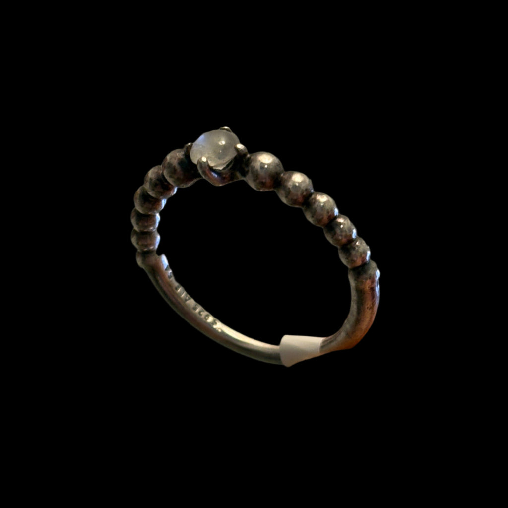 925 Moonstone Ring