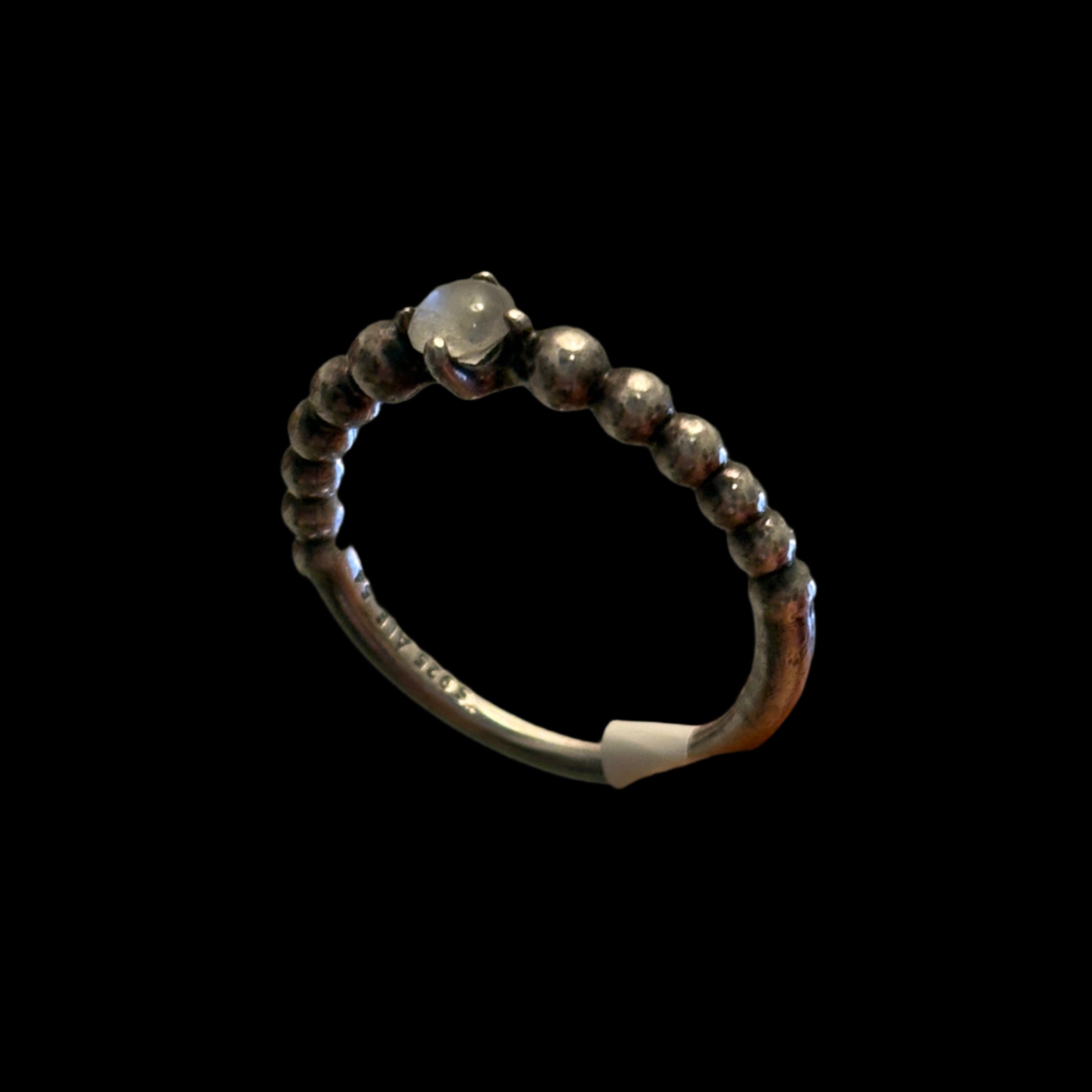 925 Moonstone Ring