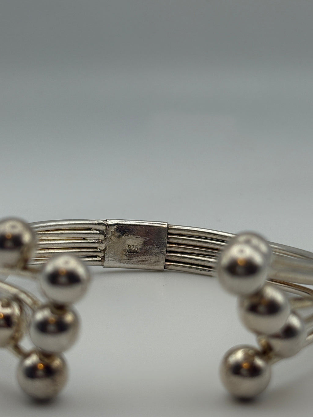 925 Ball Bangle