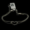 Rhodium 925 Heart Bracelet