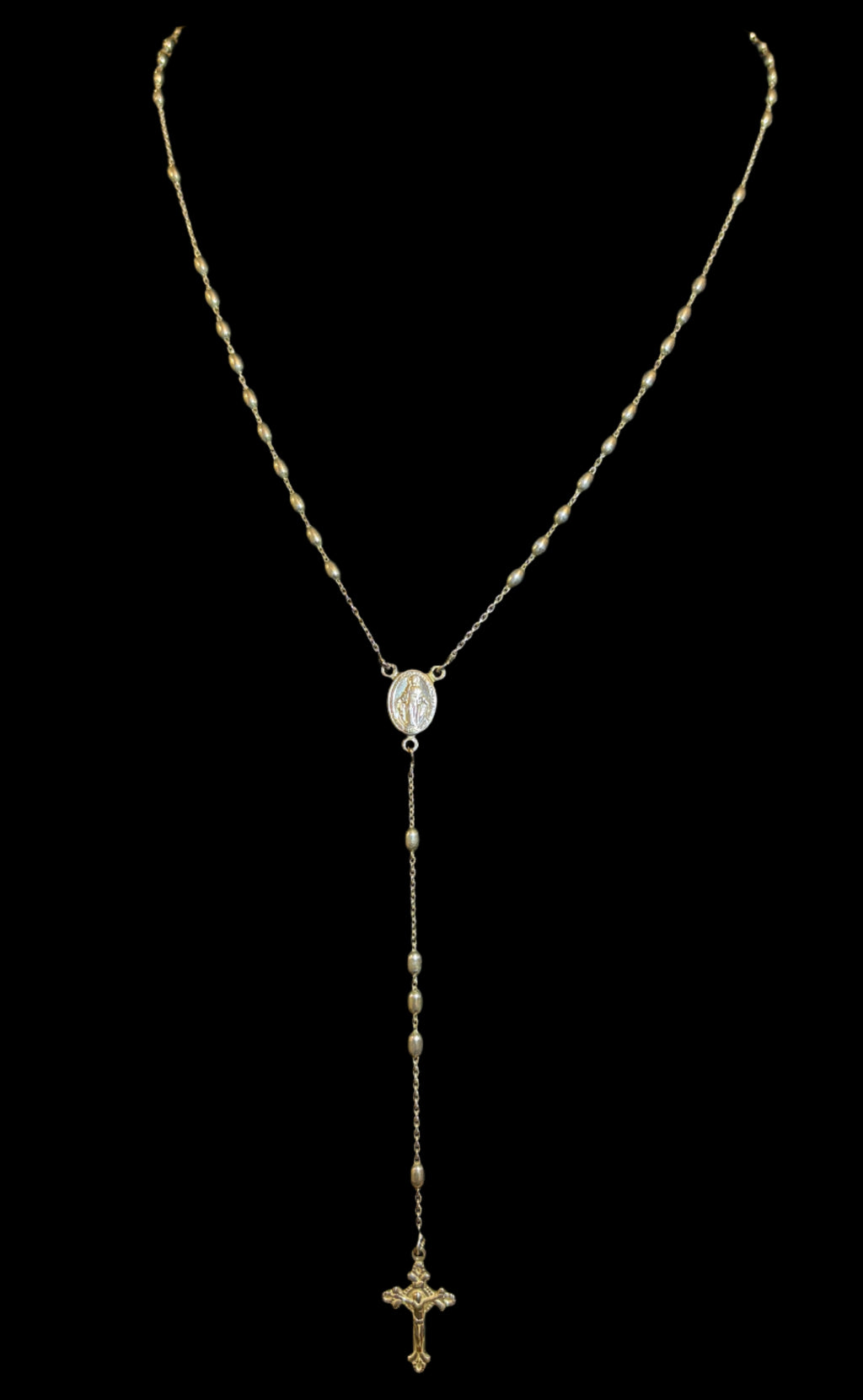 Sterling Silver Rosary by Dyadema