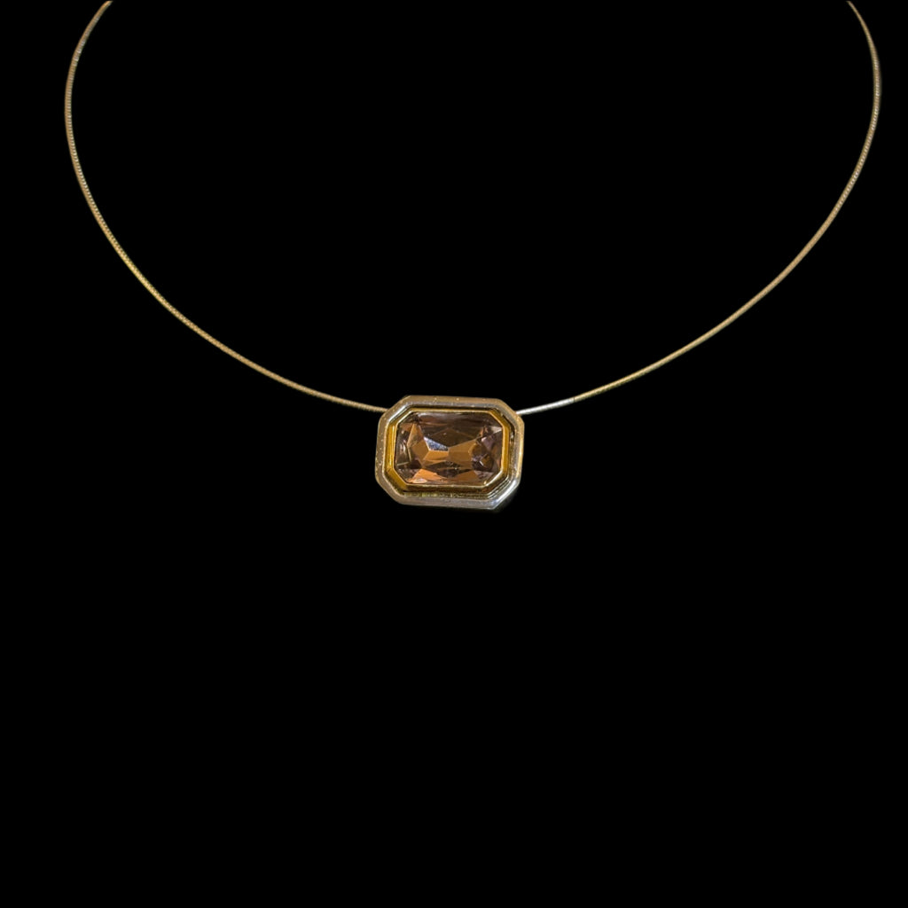 AKII Choker Gem Pendant