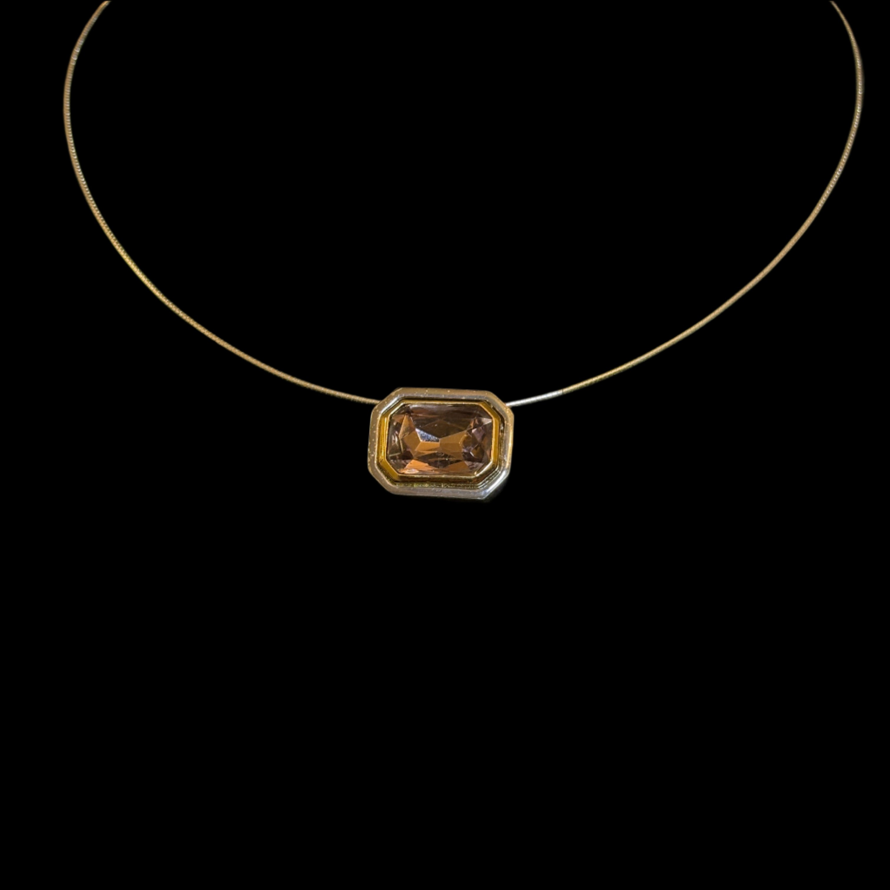 AKII Choker Gem Pendant