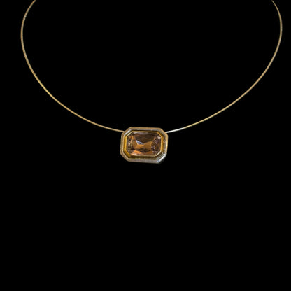 AKII Choker Gem Pendant