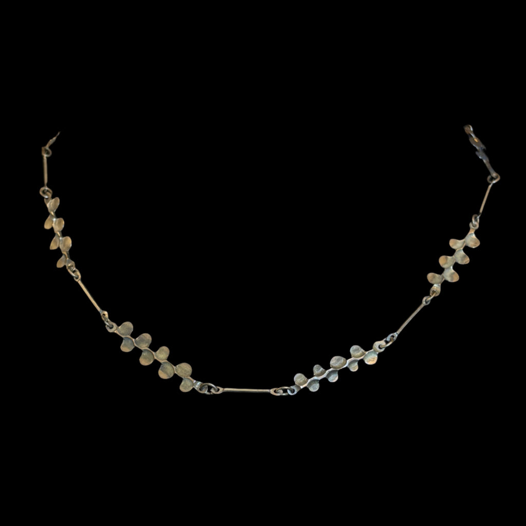 Sterling Station Chain Necklace