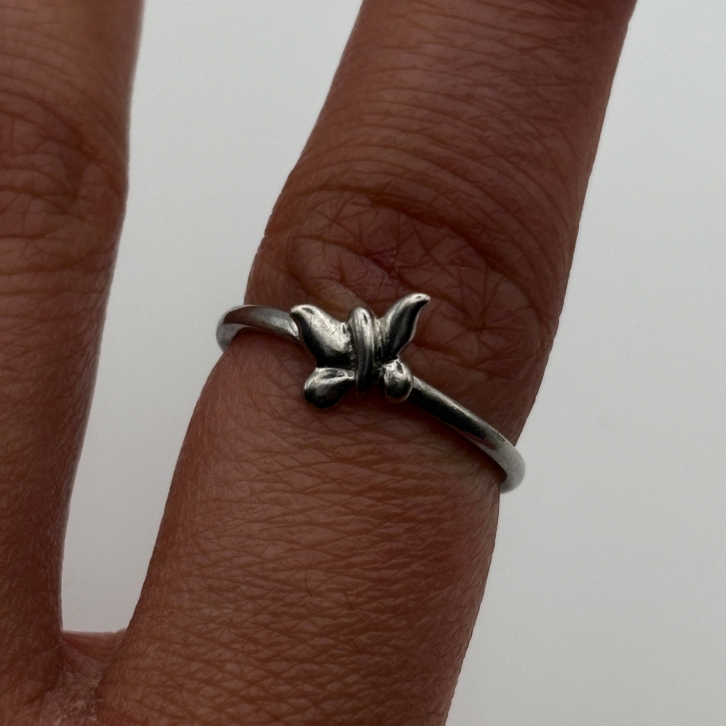 925 Butterfly Ring