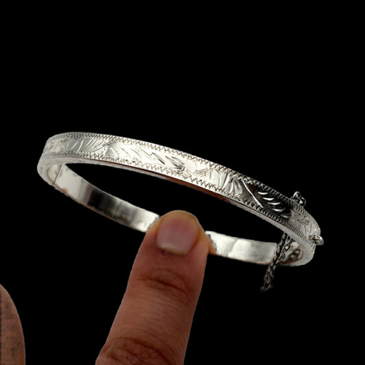 Sterling Thai Bangle