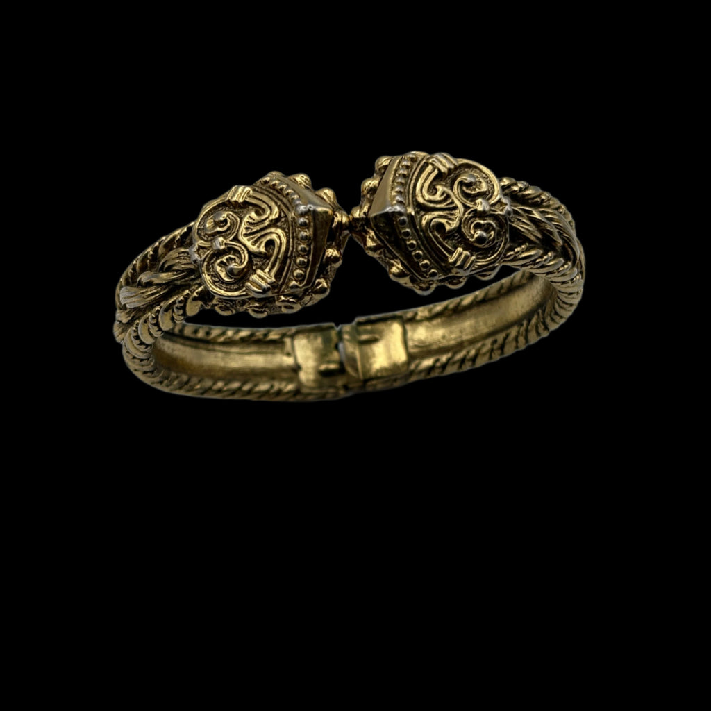 Brass Ornate Bangle