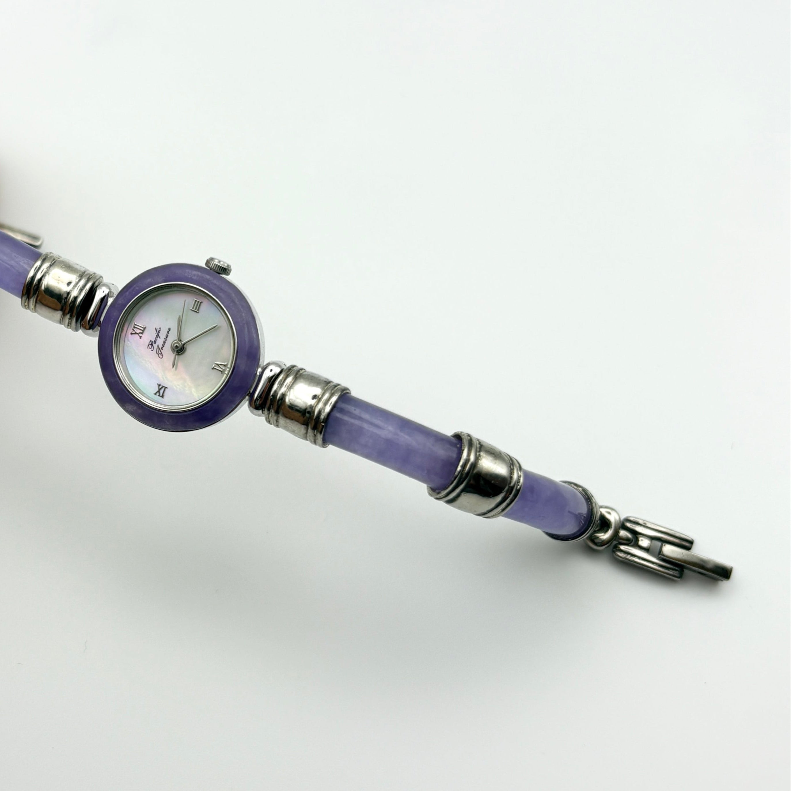 925 Royal Crown Jade & Napier Analog