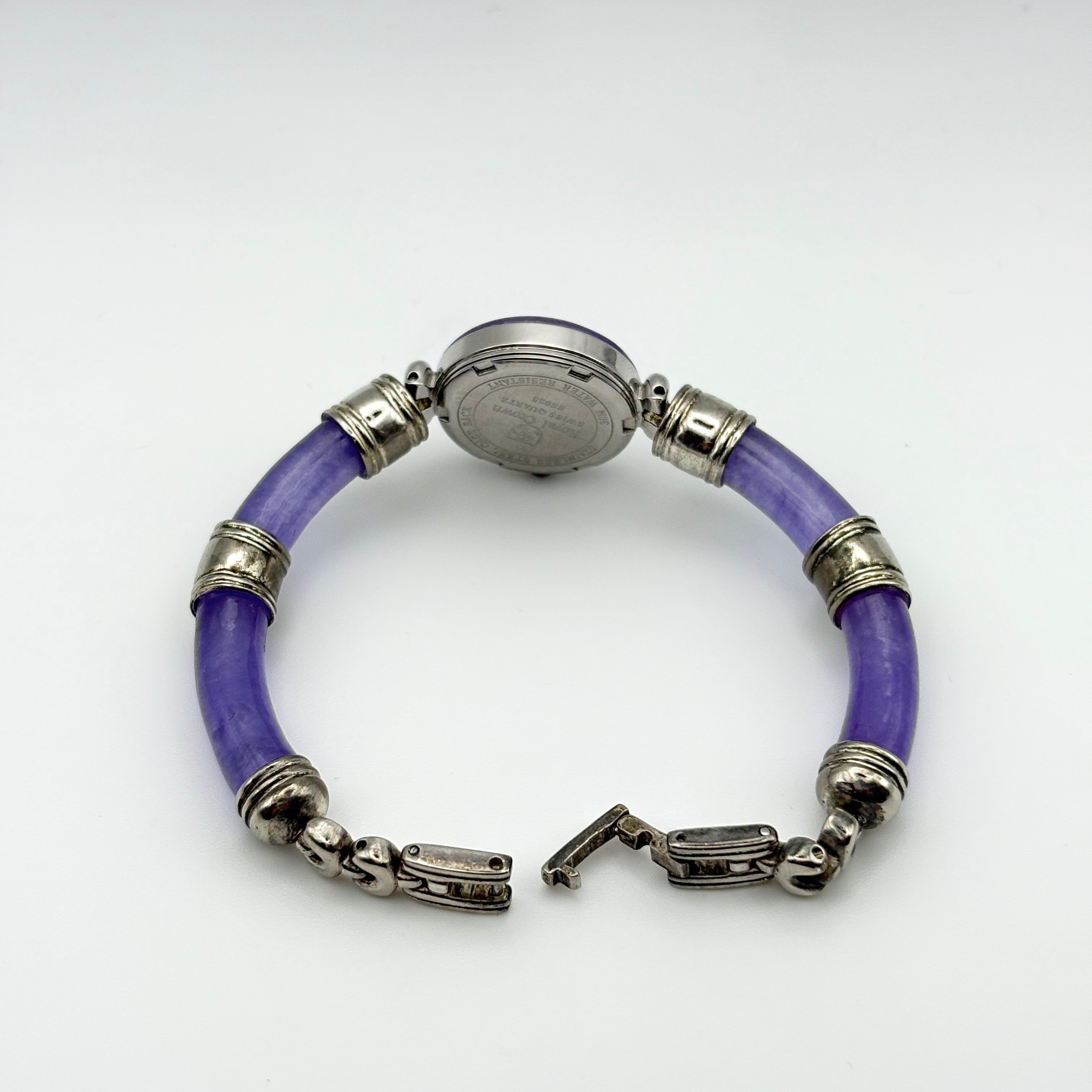 925 Royal Crown Jade & Napier Analog