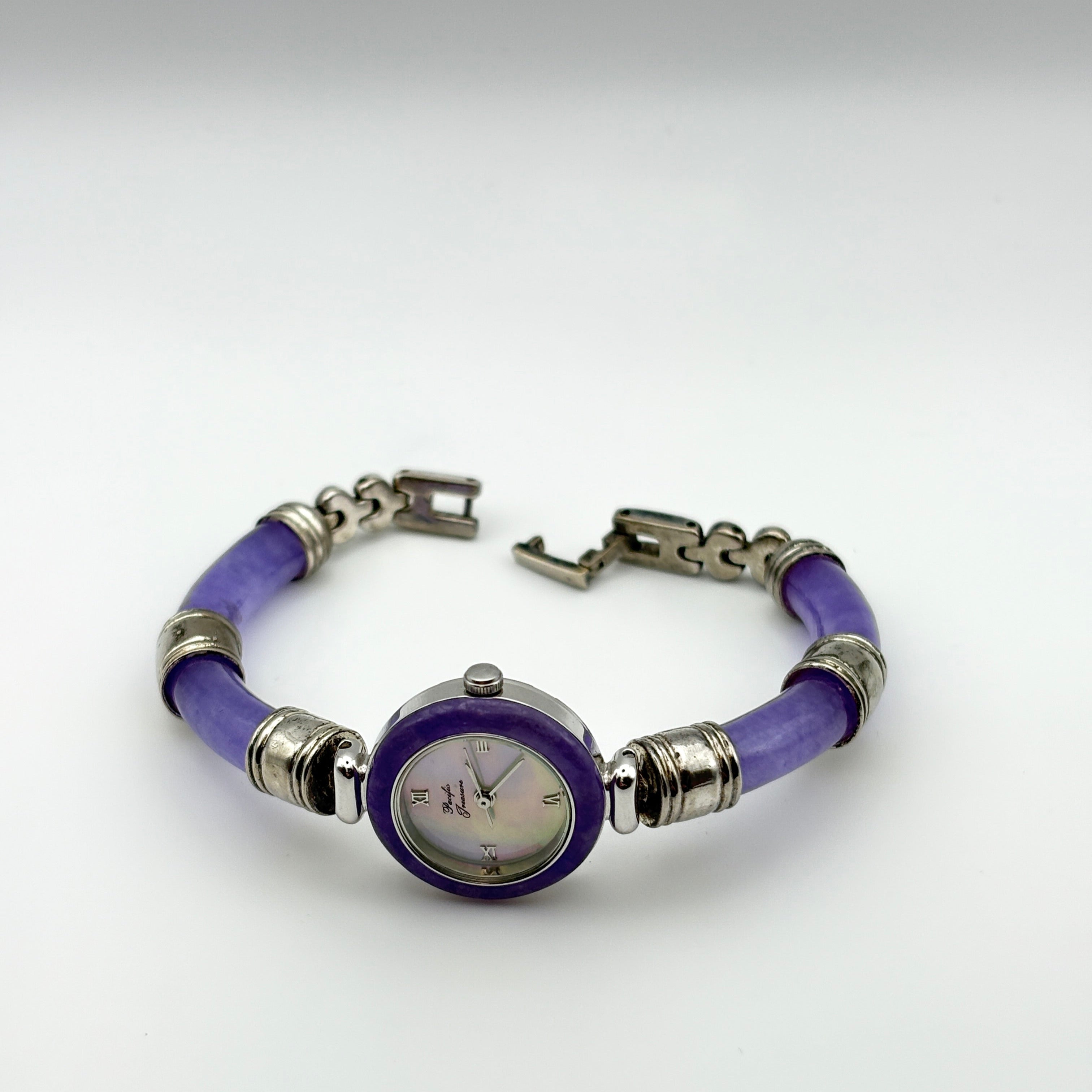 925 Royal Crown Jade & Napier Analog